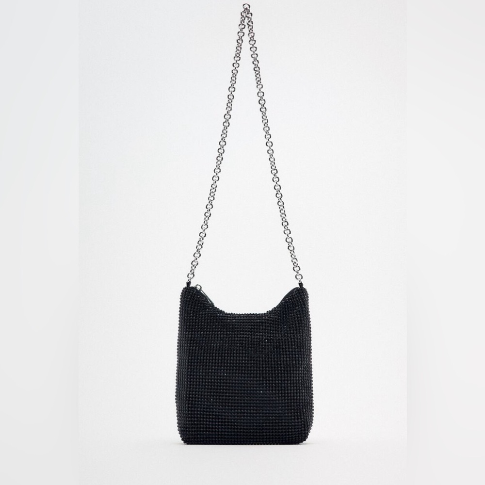 NWOT Zara jewel crossbody bag.